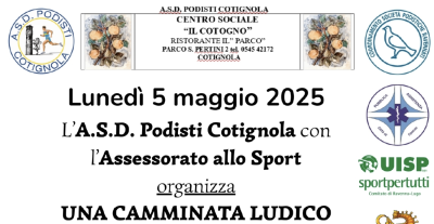 Camminata ludico motoria in mezzo al verde